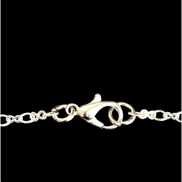 Snowflake Necklace with Swarovski Crystal AB stone - NWT - Picture 9 of 10